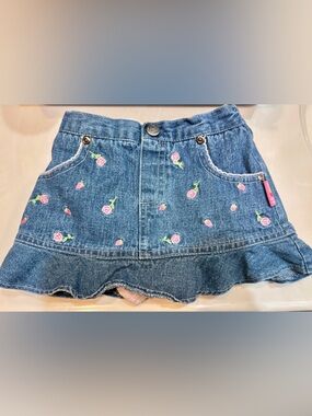 Strawberry Shortcake Vintage 2005 Denim Skort sz 12 months